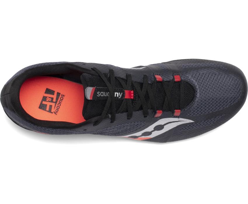 Saucony Vendetta 3 Grey / Black | Men Running