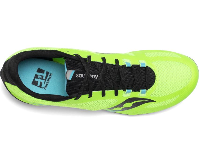 Saucony Vendetta 3 Slime / Teal | Men Running