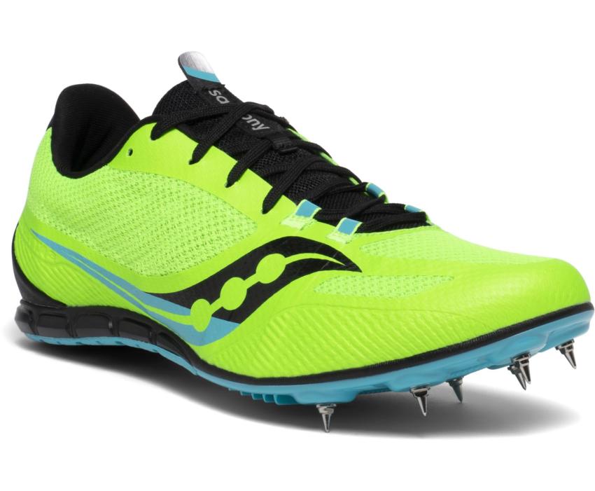 Saucony Vendetta 3 Slime / Teal | Men Running