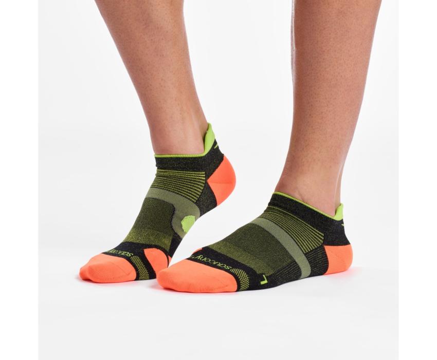 Saucony XP Superlite 2-Pack Socks Black / Orange | Men Socks